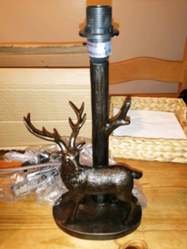 stag table lamp sainsburys